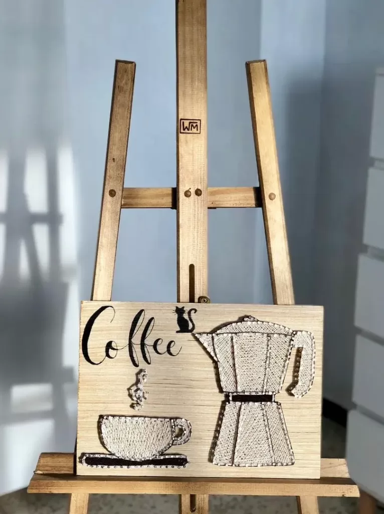 coffe-string-art