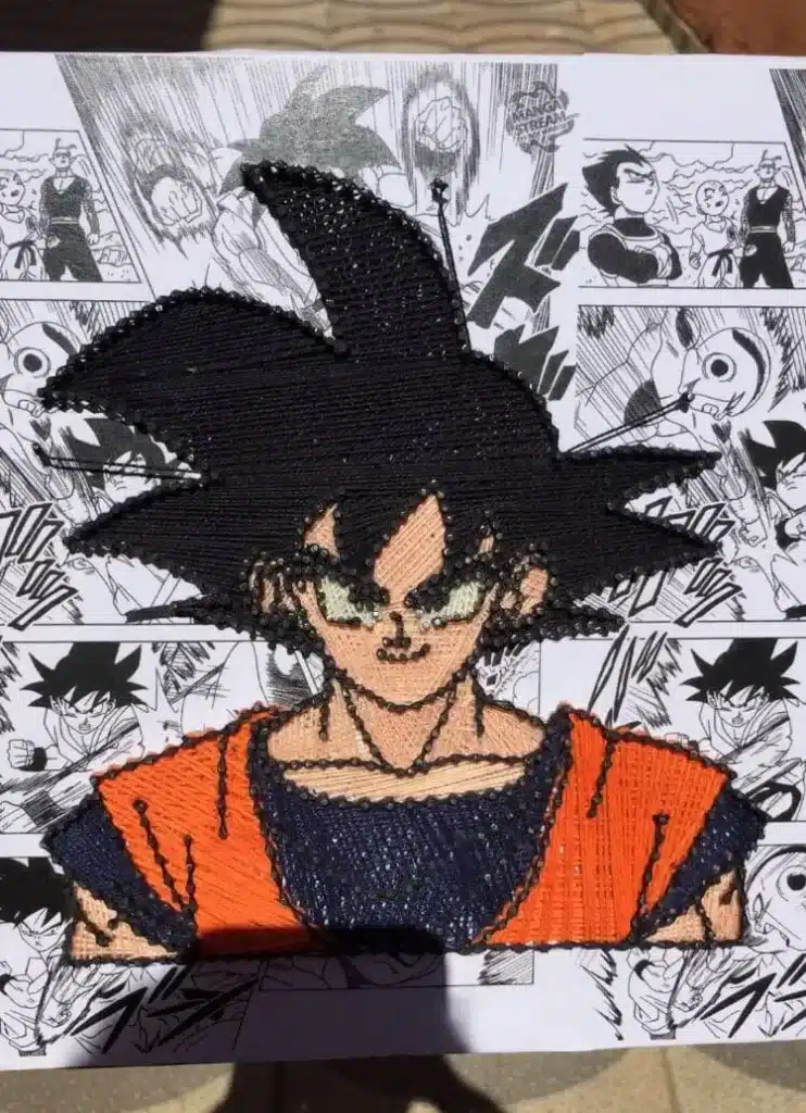 goku-dragon-ball-string-art